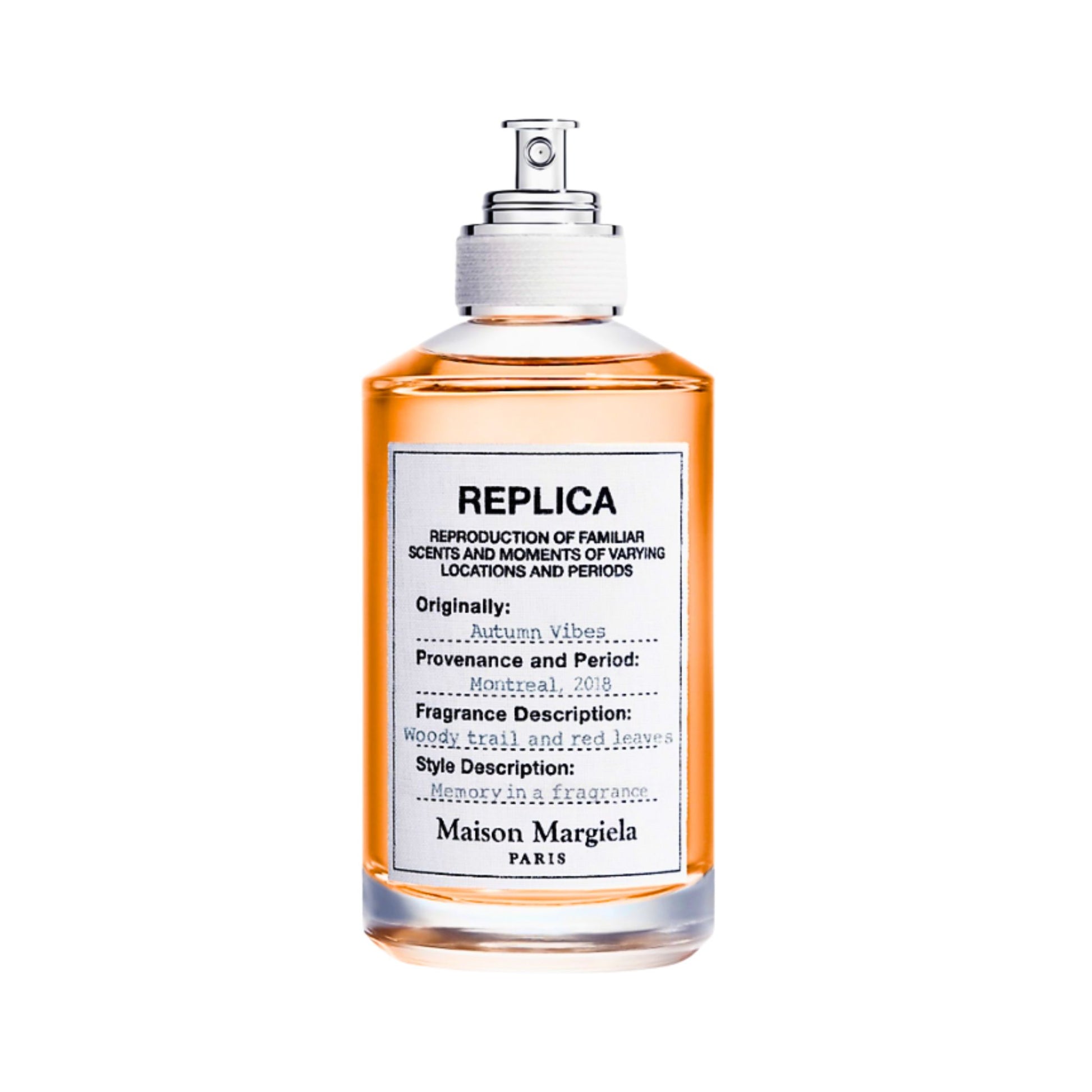 Maison Margiela Autumn Vibes decant sample bottle white background – authentic niche fragrance Canada