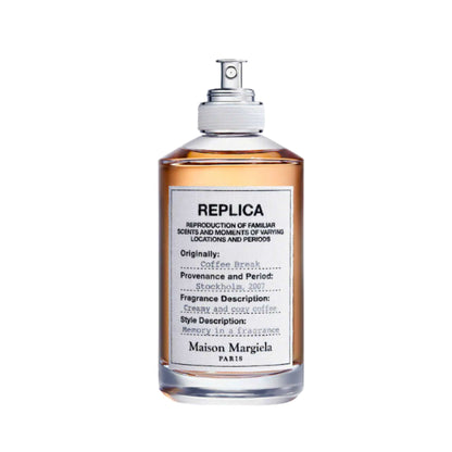 Maison Margiela Coffee Break decant sample bottle white background – authentic niche fragrance Canada